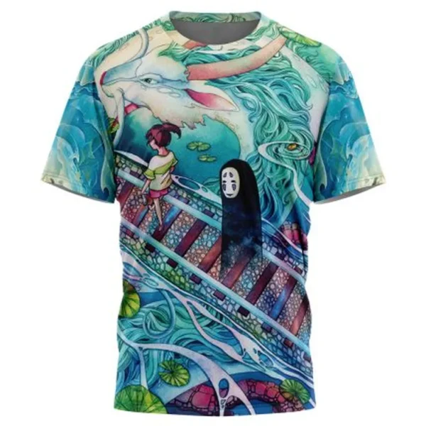 Mythical Spirited Away Studio Ghibli T-Shirt