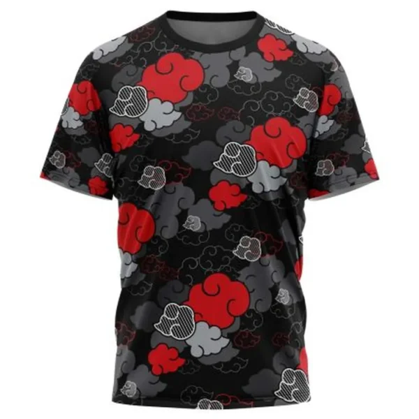 Black Aloha Akatsuki Naruto T-Shirt