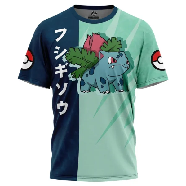 Ivysaur Attack Pokemon T-Shirt