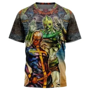 Trippy Enrico Pucci C-Moon Jojo Bizarre Adventure T-Shirt