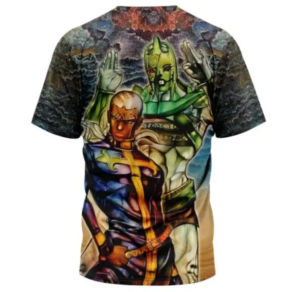 Trippy Enrico Pucci C-Moon Jojo Bizarre Adventure T-Shirt