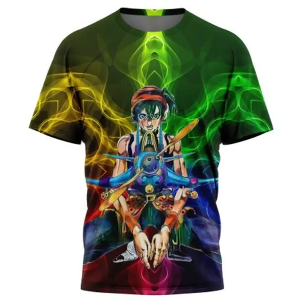 Trippy Narancia Lil Bomber Jojo Bizarre Adventure T-Shirt