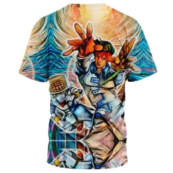 Trippy Rohan Kishibe Heaven Door Jojo Bizarre Adventure T-Shirt