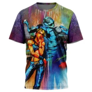 Trippy Jolyne Cujoh Stone Ocean Jojo Bizarre Adventure T-Shirt