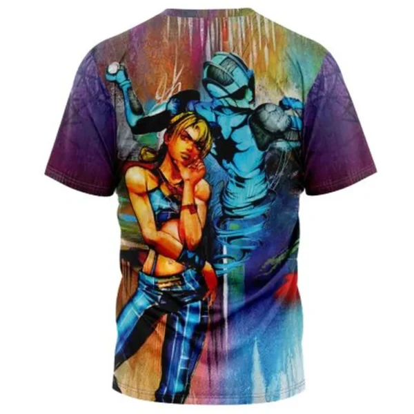 Trippy Jolyne Cujoh Stone Ocean Jojo Bizarre Adventure T-Shirt