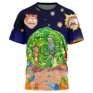 Rick and Morty Tiger King T-Shirt