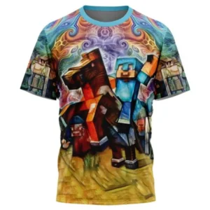 Trippy Minecraft T-Shirt