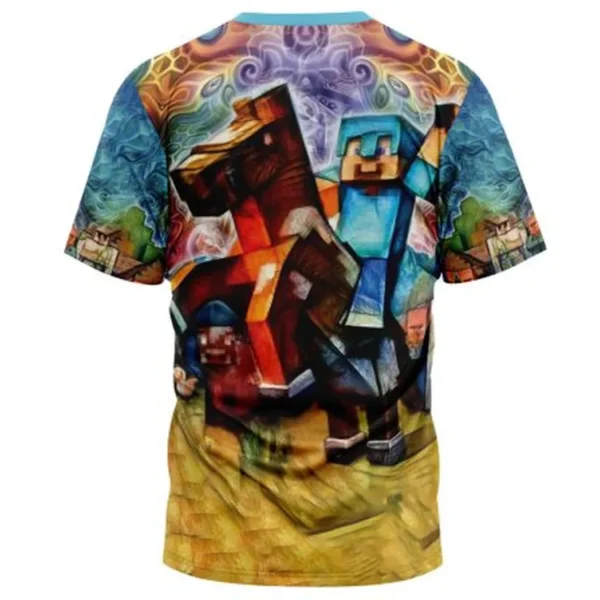 Trippy Minecraft T-Shirt