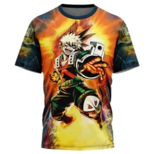 Blazing Bakugo My Hero Academia T-Shirt