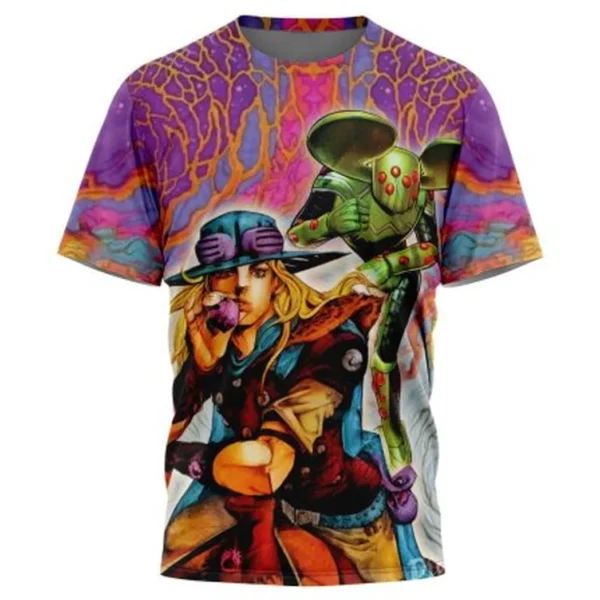 Trippy Gyro Zeppeli Ball Breaker Jojo Bizarre Adventure T-Shirt