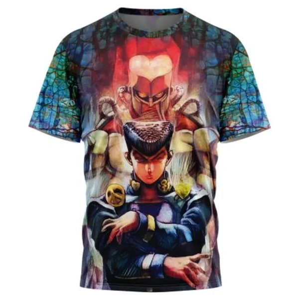 Trippy Josuke Shining Diamond Jojo Bizarre Adventure T-Shirt