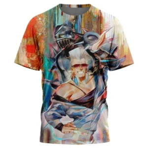 Trippy Polnareff Silver Chariot Jojo Bizarre Adventure T-Shirt