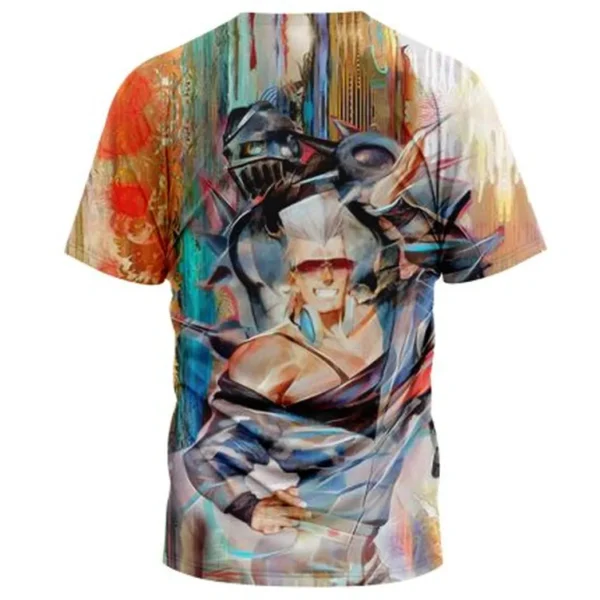 Trippy Polnareff Silver Chariot Jojo Bizarre Adventure T-Shirt