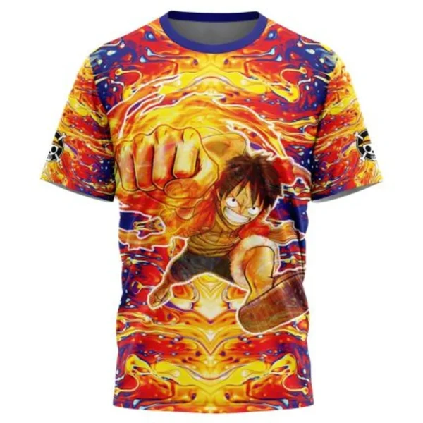 One Piece Trippy Luffy T-Shirt