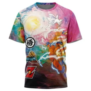 Trippy Ultra Instinct Goku Dragon Ball Z T-Shirt