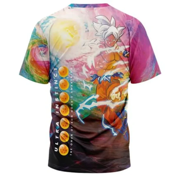 Trippy Ultra Instinct Goku Dragon Ball Z T-Shirt