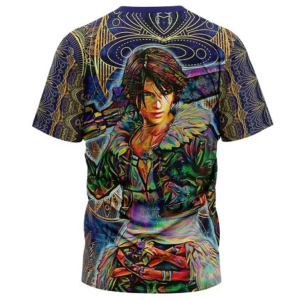 Trippy Squall Final Fantasy 8 T-Shirt