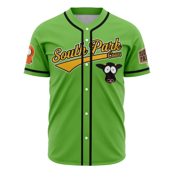 South Park Cows McCormick South Park Baseball Jersey