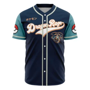 Dragon Rage Pokemon Baseball Jersey