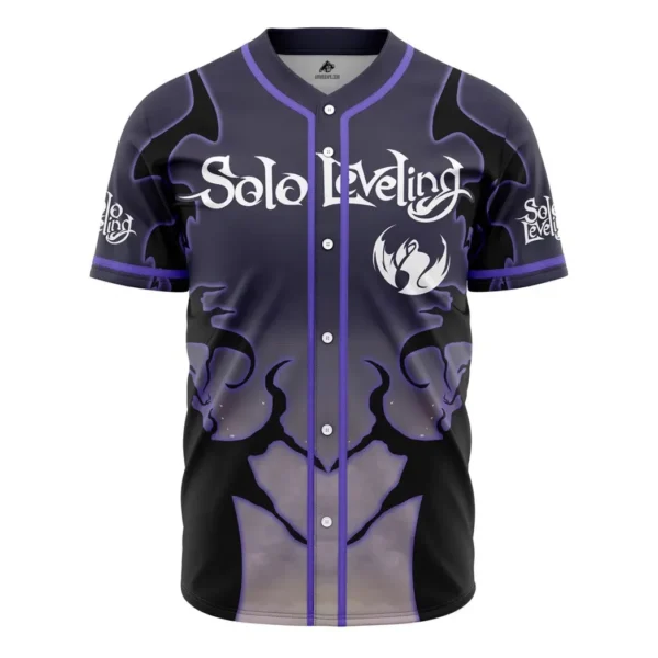 The Shadow Monarch Solo Leveling Baseball Jersey