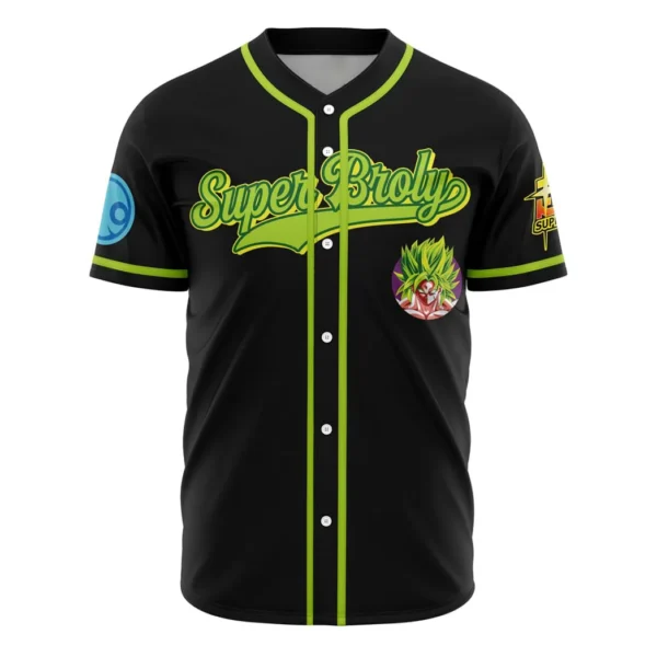 Super Broly Dragon Ball Z Baseball Jersey