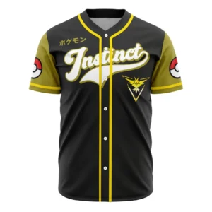 Instinct Pokemon Baseball Jersey