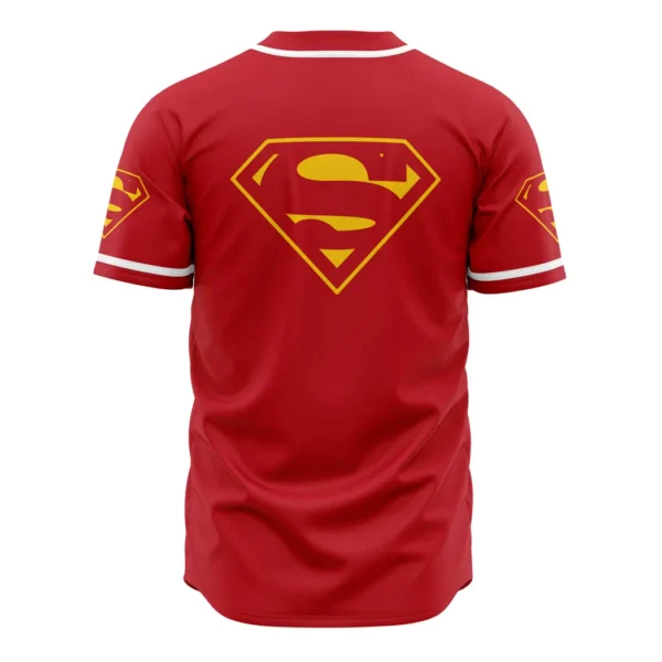 Superman DC Comics Baseball Jersey