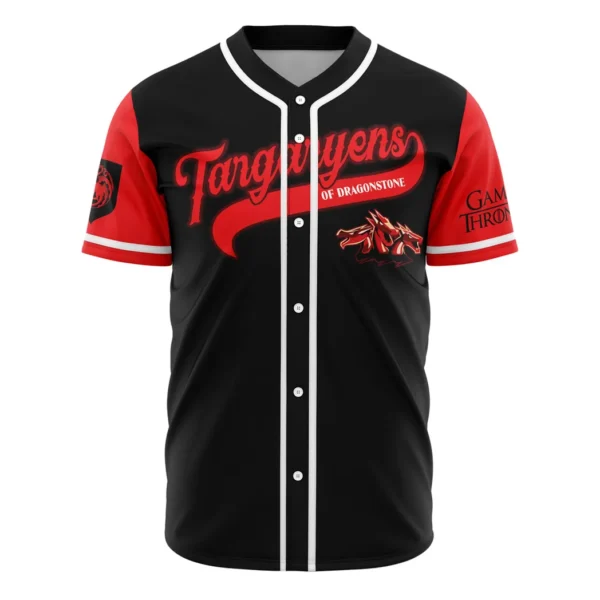 Targaryens of Dragonstone Game of Thrones Baseball Jersey