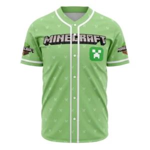 Cool Minecraft Baseball Jersey