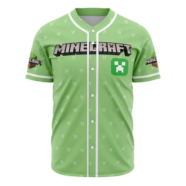 Cool Minecraft Baseball Jersey