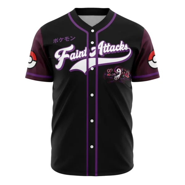 Faint Attacks Pokemon Baseball Jersey