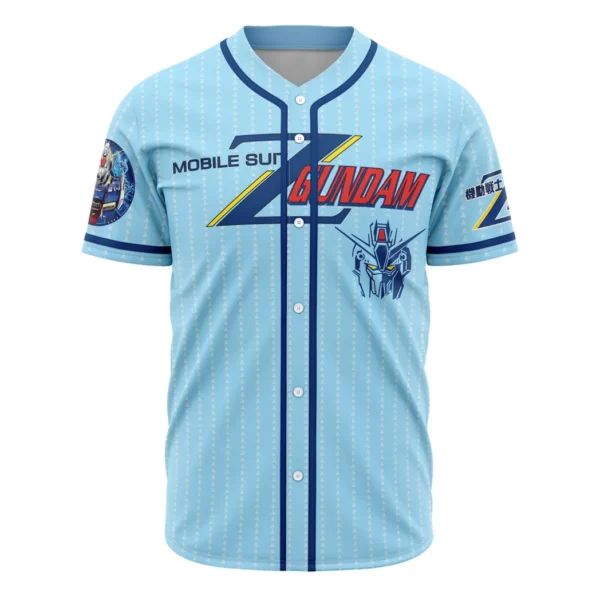 Trippy Abstract Gundam Baseball Jersey