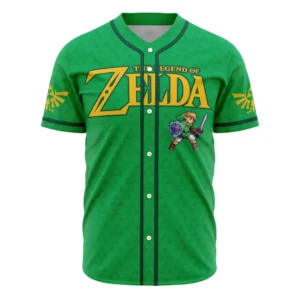 Link Legend of Zelda Baseball Jersey