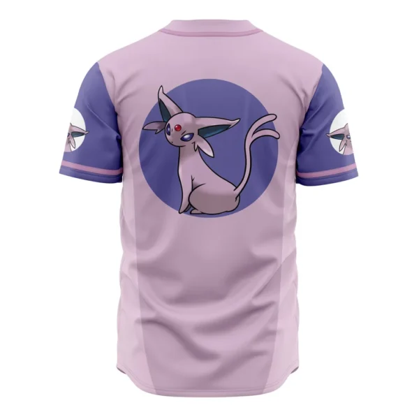 Espeon Eeveelution Pokemon Baseball Jersey