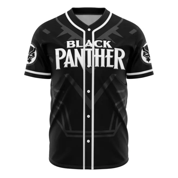 Black Panther Marvel Baseball Jersey