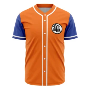 Goku Kame Kai Dragon Ball Z Baseball Jersey