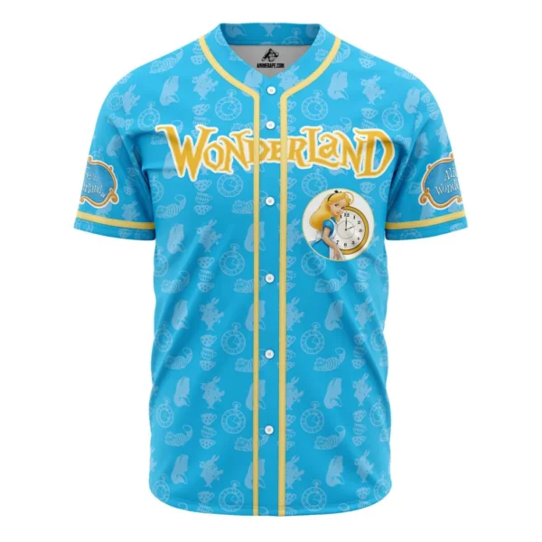 Alice in Wonderland V2 Disney Baseball Jersey
