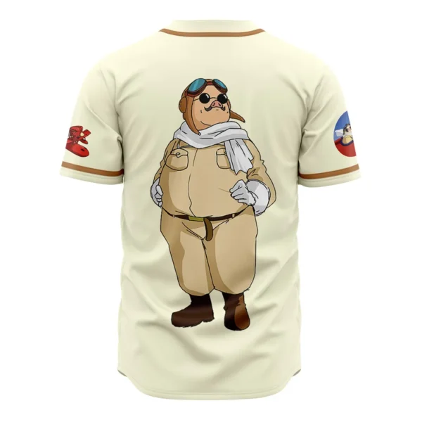 Porco Rosso Studio Ghibli Baseball Jersey