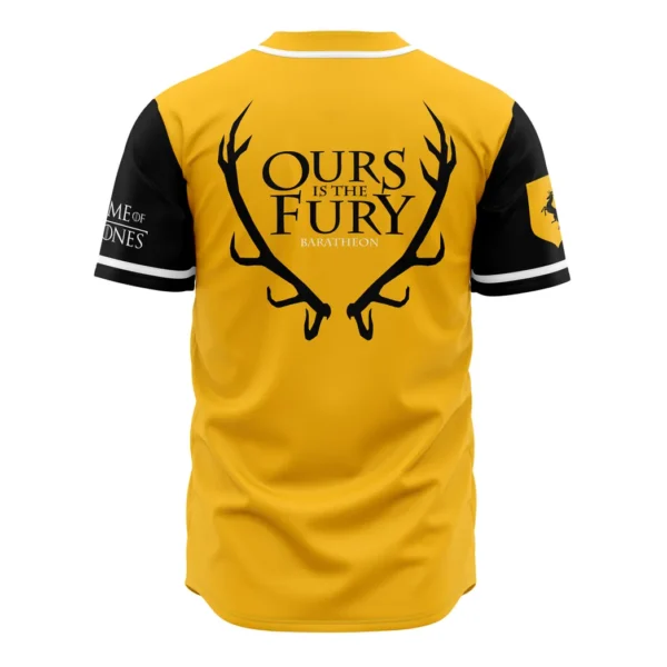 Baratheons of Storm’s End Game of Thrones Baseball Jersey