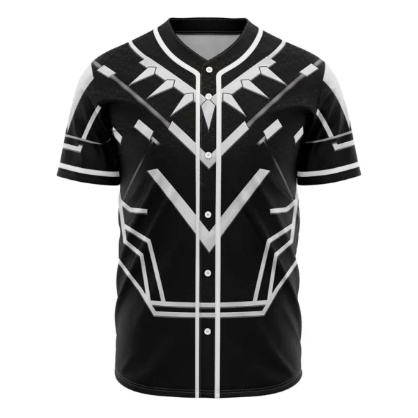 Black Panther Cosplay Marvel Baseball Jersey