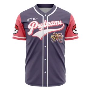 Psybeams Pokemon Baseball Jersey