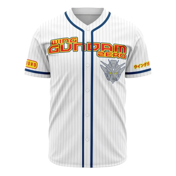 Wing Zero Gundam Baseball Jersey