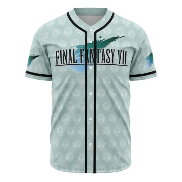 Cloud Strife Final Fantasy 7 Baseball Jersey