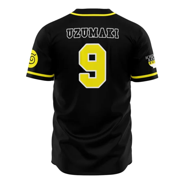 Shippuden Hidden Leaf Uzumaki Naruto Baseball Jersey