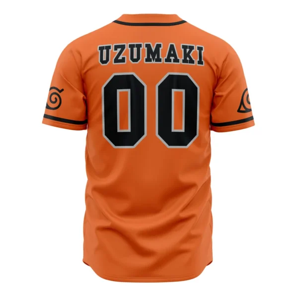 Konoha Uzumaki Naruto Baseball Jersey