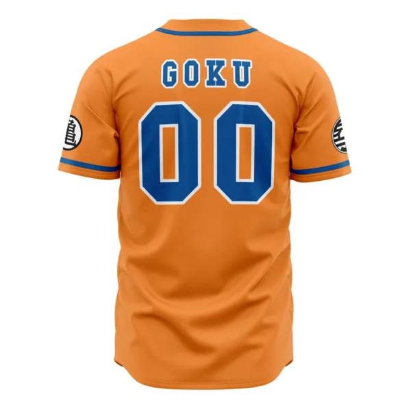 Z-Fighters Goku Dragon Ball Z Baseball Jersey