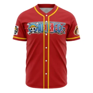 Luffy One Piece Baseball Jersey