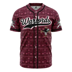 Warlords Mihawk One Piece Baseball Jersey