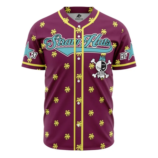 Straw Hats Franky One Piece Baseball Jersey