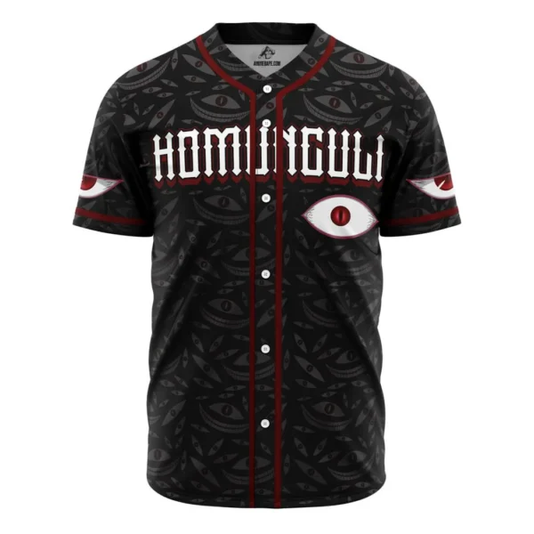 Pride Homunculi Fullmetal Alchemist Baseball Jersey